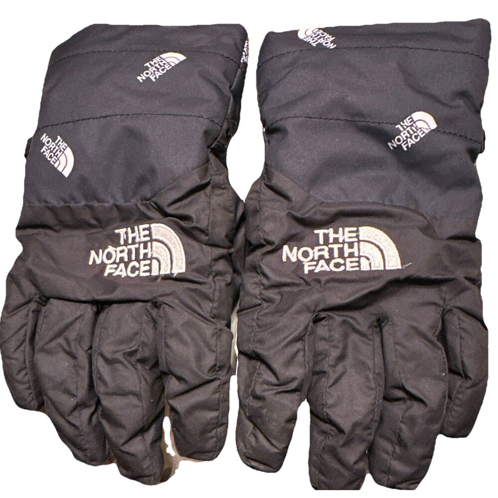 The North Face Youth Insulated Ski Snow Gloves Black Winter Kids